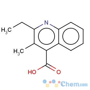 CAS No:74960-58-0 4-Quinolinecarboxylicacid, 2-ethyl-3-methyl-