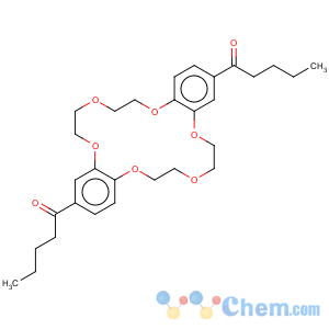 CAS No:74966-25-9 4',4pi(5pi)-Divaleryldibenzo-18-crown-6