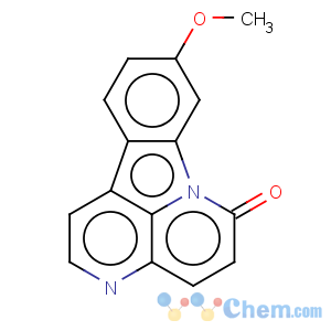 CAS No:74991-91-6 6H-Indolo[3,2,1-de][1,5]naphthyridin-6-one,9-methoxy-