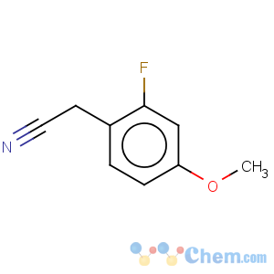 CAS No:749934-29-0 Benzeneacetonitrile,2-fluoro-4-methoxy-