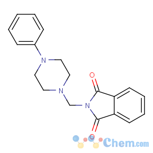 CAS No:75000-17-8 2-[(4-phenylpiperazin-1-yl)methyl]isoindole-1,3-dione