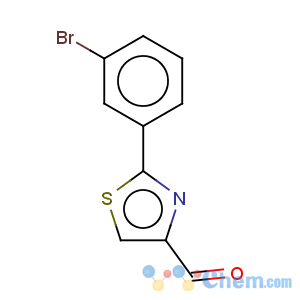 CAS No:750624-69-2 4-Thiazolecarboxaldehyde,2-(3-bromophenyl)-