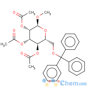 CAS No:7511-40-2 a-D-Mannopyranoside, methyl6-O-(triphenylmethyl)-, triacetate (9CI)