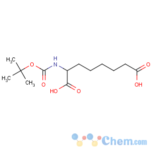 CAS No:75113-71-2 (2R)-2-[(2-methylpropan-2-yl)oxycarbonylamino]octanedioic acid