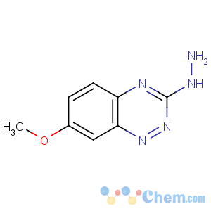 CAS No:75122-37-1 (7-methoxy-1,2,4-benzotriazin-3-yl)hydrazine