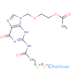 CAS No:75128-73-3 2-[(2-acetamido-6-oxo-3H-purin-9-yl)methoxy]ethyl acetate