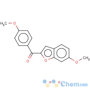 CAS No:75158-60-0 Methanone,(6-methoxy-2-benzofuranyl)(4-methoxyphenyl)-