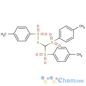 CAS No:75195-73-2 Benzenesulfonothioicacid, 4-methyl-, S-[bis[(4-methylphenyl)sulfonyl]methyl] ester