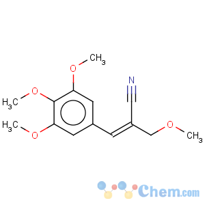 CAS No:7520-69-6 2-Propenenitrile,2-(methoxymethyl)-3-(3,4,5-trimethoxyphenyl)-
