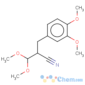 CAS No:7520-73-2 b-(3,4-dimethoxyphenyl)-a-cyanopropionaldehyde dimethylacetal