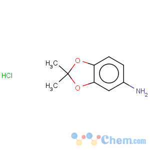 CAS No:75200-79-2 1,3-Benzodioxol-5-amine,2,2-dimethyl-, hydrochloride (1:1)