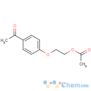 CAS No:75230-41-0 2-(4-acetylphenoxy)ethyl acetate