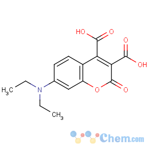 CAS No:75240-77-6 7-(diethylamino)-2-oxochromene-3,4-dicarboxylic acid