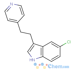 CAS No:75259-79-9 5-chloro-3-(2-pyridin-4-ylethyl)-1H-indole