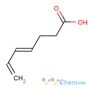 CAS No:75283-35-1 4,6-Heptadienoic acid,(4E)-