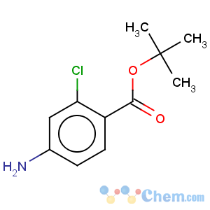 CAS No:75294-49-4 Benzoic acid,4-amino-2-chloro-, 1,1-dimethylethyl ester