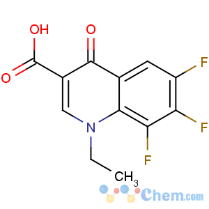 CAS No:75338-42-0 1-ethyl-6,7,8-trifluoro-4-oxoquinoline-3-carboxylic acid