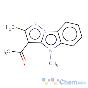 CAS No:75380-54-0 Ethanone,1-(2,4-dimethyl-4H-pyrazolo[1,5-a]benzimidazol-3-yl)-