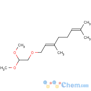 CAS No:75391-51-4 2,6-Octadiene,1-(2,2-dimethoxyethoxy)-3,7-dimethyl-, (E)- (9CI)