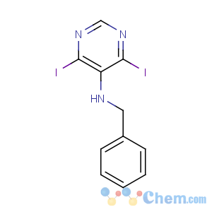 CAS No:754190-39-1 N-benzyl-4,6-diiodopyrimidin-5-amine