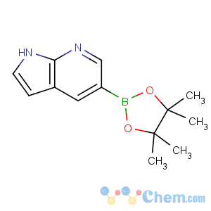 CAS No:754214-56-7 5-(4,4,5,5-tetramethyl-1,3,2-dioxaborolan-2-yl)-1H-pyrrolo[2,<br />3-b]pyridine