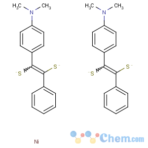 CAS No:75433-34-0 (Z)-1-(4-dimethylaminophenyl)-2-phenyl-ethene-1,2-dithiolate; nickel