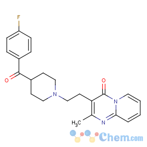 CAS No:75444-65-4 3-[2-[4-(4-fluorobenzoyl)piperidin-1-yl]ethyl]-2-methylpyrido[1,<br />2-a]pyrimidin-4-one