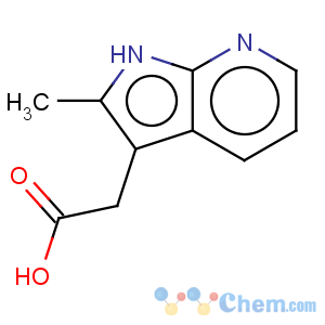 CAS No:7546-50-1 methyl (2-methyl-1h-pyrrolo[2,3b] pyridine 3-yl) acetic acid