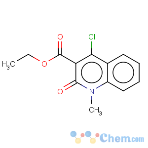 CAS No:75483-04-4 Ethyl 4-chloro-1-methyl-2-oxo-1,2-dihydroquinoline-3-carboxylate
