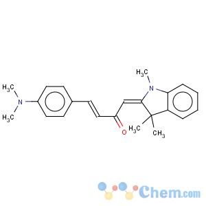 CAS No:75513-45-0 3-Buten-2-one,1-(1,3-dihydro-1,3,3-trimethyl-2H-indol-2-ylidene)-4-[4-(dimethylamino)phenyl]-