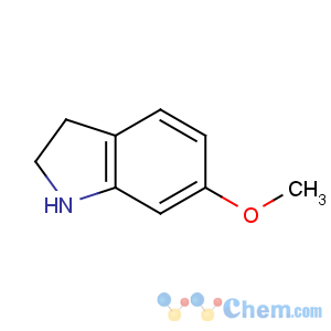 CAS No:7556-47-0 6-methoxy-2,3-dihydro-1H-indole