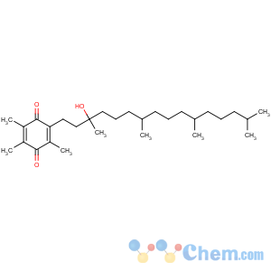 CAS No:7559-04-8 2-(3-hydroxy-3,7,11,15-tetramethylhexadecyl)-3,5,6-trimethylcyclohexa-2,<br />5-diene-1,4-dione