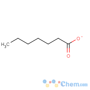 CAS No:7563-37-3 Heptanoic acid, ion(1-)