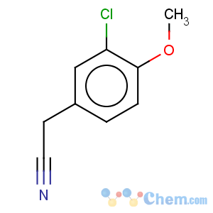 CAS No:7569-58-6 Benzeneacetonitrile,3-chloro-4-methoxy-
