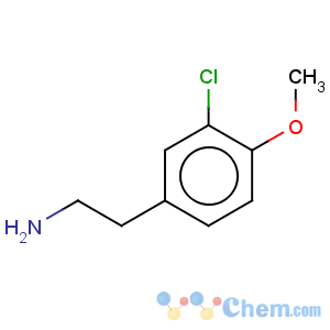 CAS No:7569-87-1 2-(3-Chloro-4-methoxy-phenyl)-ethylamine