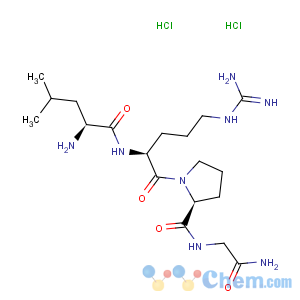 CAS No:75690-75-4 Glycinamide,L-leucyl-L-arginyl-L-prolyl-, dihydrochloride (9CI)