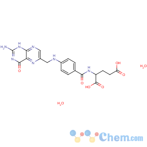CAS No:75708-92-8 (2S)-2-[[4-[(2-amino-4-oxo-1H-pteridin-6-yl)methylamino]benzoyl]amino]<br />pentanedioic acid