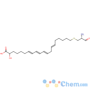 CAS No:75715-89-8 7,9,11,14-Eicosatetraenoicacid, 6-[[(2R)-2-amino-2-carboxyethyl]thio]-5-hydroxy-, (5S,6R,7E,9E,11Z,14Z)-