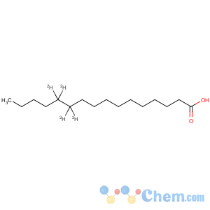 CAS No:75736-57-1 Hexadecanoic-11,11,12,12-d4acid (9CI)