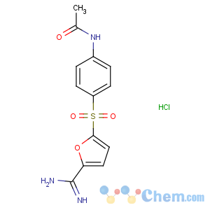 CAS No:75745-70-9 N-[4-(5-carbamimidoylfuran-2-yl)sulfonylphenyl]acetamide