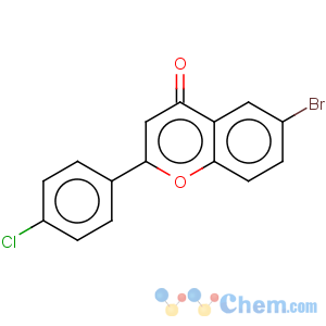 CAS No:75767-99-6 4H-1-Benzopyran-4-one,6-bromo-2-(4-chlorophenyl)-