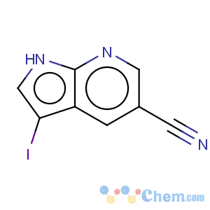 CAS No:757978-11-3 1H-Pyrrolo[2,3-b]pyridine-5-carbonitrile,3-iodo-