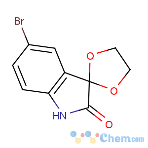 CAS No:75822-54-7 5'-bromospiro[1,3-dioxolane-2,3'-1H-indole]-2'-one