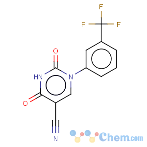 CAS No:75838-24-3 5-Pyrimidinecarbonitrile,1,2,3,4-tetrahydro-2,4-dioxo-1-[3-(trifluoromethyl)phenyl]-