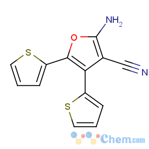 CAS No:75861-31-3 3-Furancarbonitrile,2-amino-4,5-di-2-thienyl-