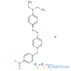 CAS No:75902-86-2 N,<br />N-diethyl-4-[[1-[(4-nitrophenyl)methyl]pyridin-1-ium-4-yl]diazenyl]<br />aniline