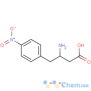 CAS No:759448-14-1 (3R)-3-amino-4-(4-nitrophenyl)butanoic acid