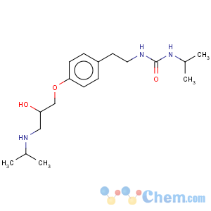 CAS No:75949-61-0 Urea,N-[2-[4-[2-hydroxy-3-[(1-methylethyl)amino]propoxy]phenyl]ethyl]-N'-(1-methylethyl)-