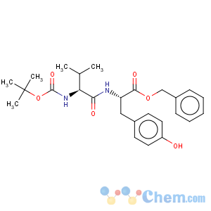 CAS No:75957-53-8 L-Tyrosine,N-[(1,1-dimethylethoxy)carbonyl]-L-valyl-, phenylmethyl ester