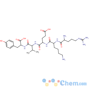CAS No:75957-60-7 L-Tyrosine,L-arginyl-L-lysyl-L-a-glutamyl-L-valyl-